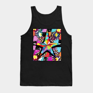 Psychedelic Star Tank Top